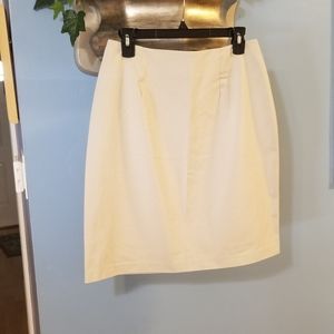Tailored Khaki Pencil Skirt by BRIGGS